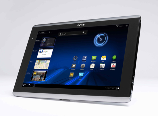 ОС для планшетных компьютеров acer-iconia-tab-a500