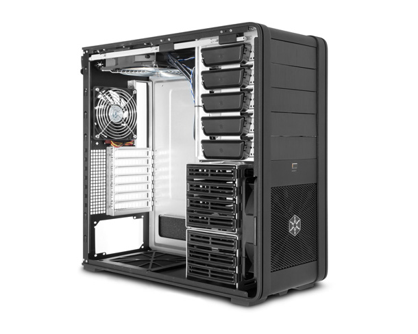 корпус SilverStone FT01 с блоком питания внизу