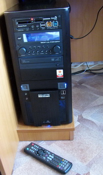 доработанный корпус GigaByte Poseidon Black