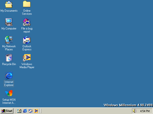 Операционная система Windows ME
