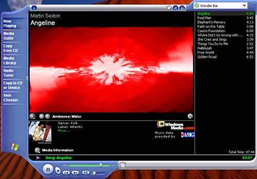 Windows Media Player 8